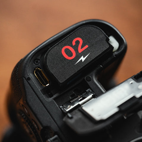 Customizable Labels for Canon LP-E6P Batteries