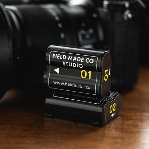 Customizable Labels for Nikon EN-EL15 Batteries