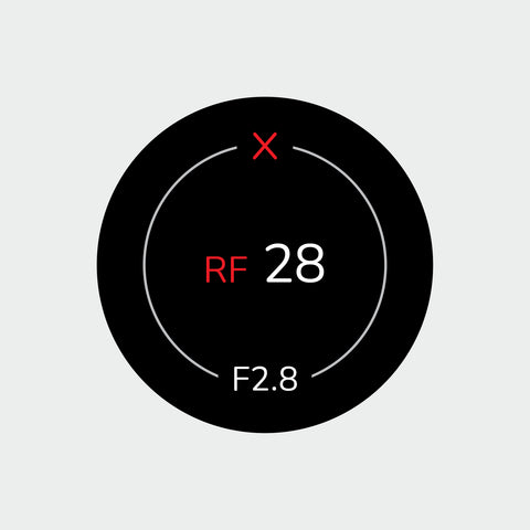 Pro Lens Indicator Sticker for Canon RF - Single