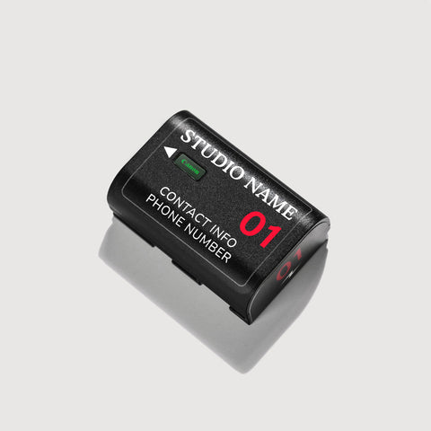 Customizable Labels for Canon LP-E6P Batteries