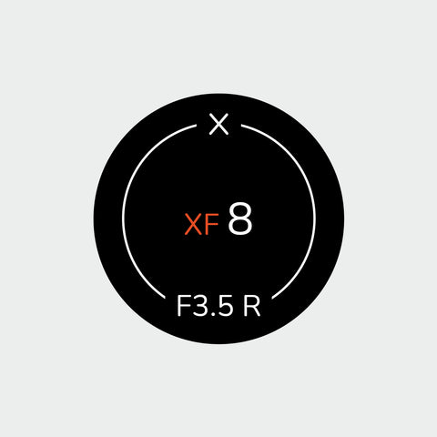 Pro Lens Indicator Sticker for Fujifilm XF - Single