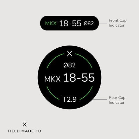 Lens Indicator for Fujifilm XF
