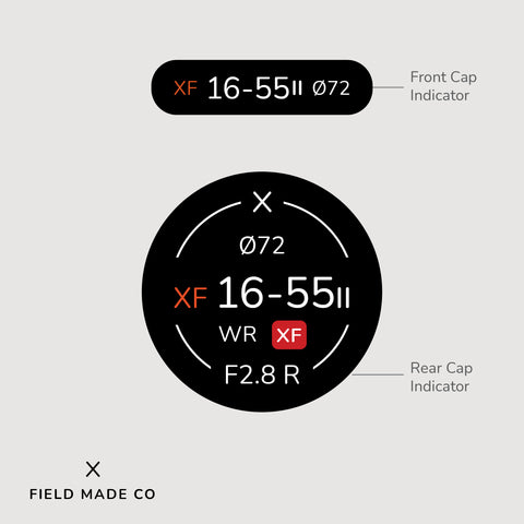 Lens Indicator for Fujifilm XF