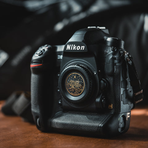 Gold Foil Camera Indicator for Nikon F