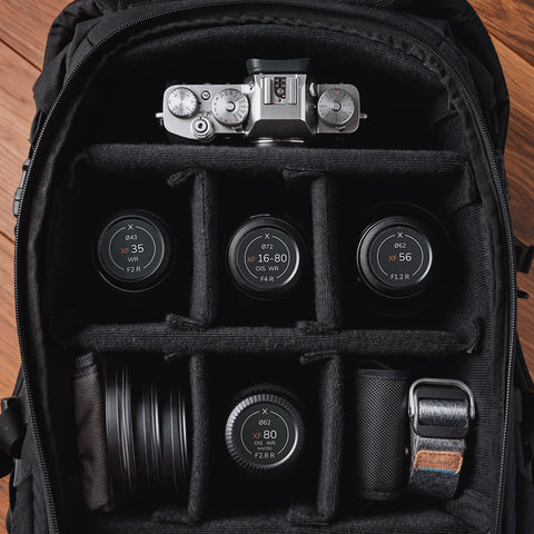 Front & Rear Lens Indicator Vinyl Sticker Packs for Fujifilm XF Caps