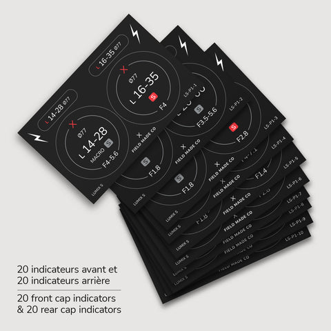 Lens Indicator Pack for Lumix S
