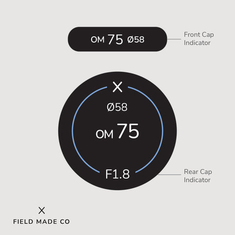Lens Indicators for OM System