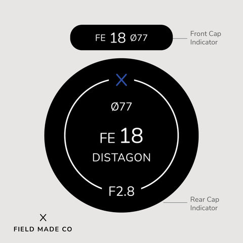 Lens Indicator for Zeiss Batis - Sony FE