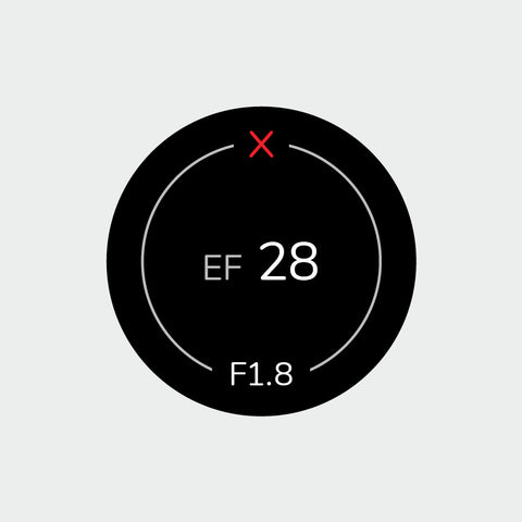Pro Lens Indicator Sticker for Canon EF - Single