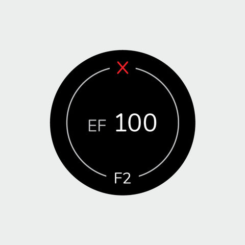 Pro Lens Indicator Sticker for Canon EF - Single
