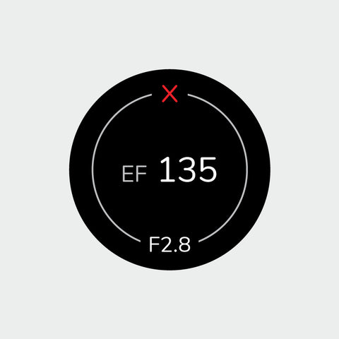 Pro Lens Indicator Sticker for Canon EF - Single