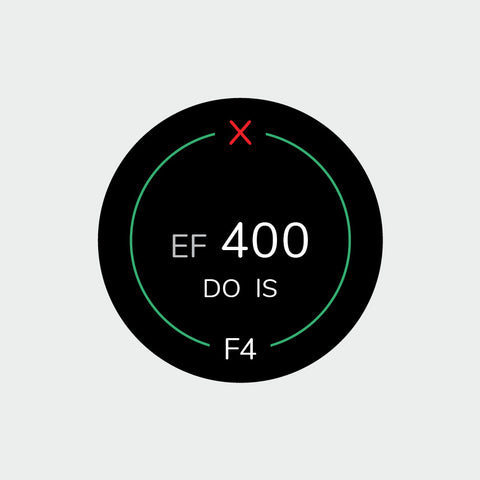 Pro Lens Indicator Sticker for Canon EF - Single
