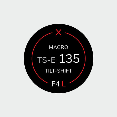 Pro Lens Indicator Sticker for Canon EF - Single