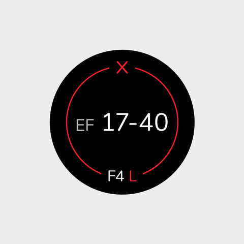 Pro Lens Indicator Sticker for Canon EF - Single