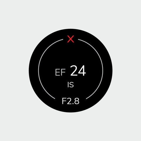 Pro Lens Indicator Sticker for Canon EF - Single