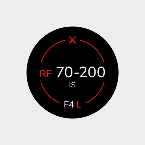 Pro Lens Indicator Sticker for Canon RF - Single