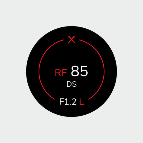 Pro Lens Indicator Sticker for Canon RF - Single
