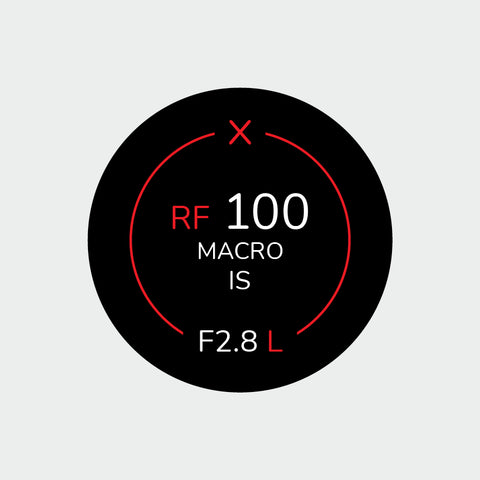 Pro Lens Indicator Sticker for Canon RF - Single