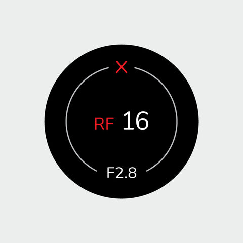 Pro Lens Indicator Sticker for Canon RF - Single