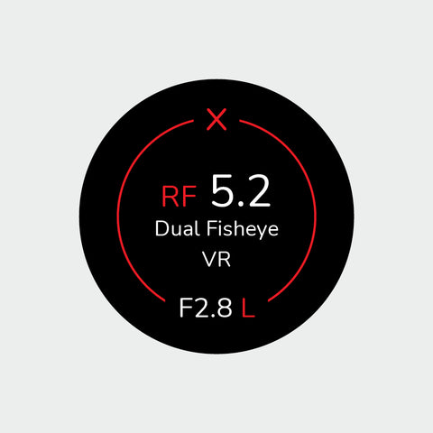 Pro Lens Indicator Sticker for Canon RF - Single