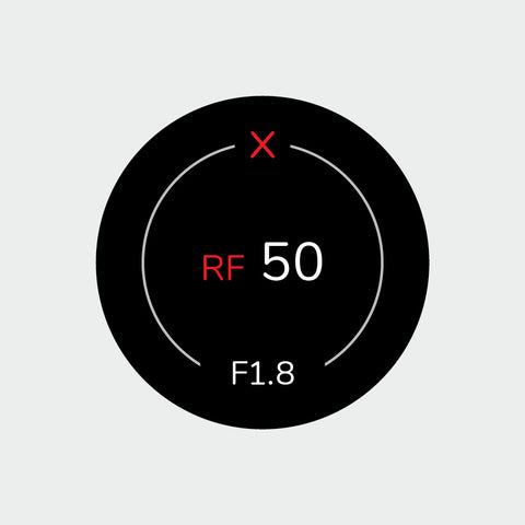 Pro Lens Indicator Sticker for Canon RF - Single