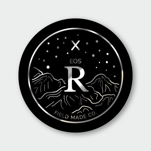 Camera Indicator for Canon RF - Silver Foil