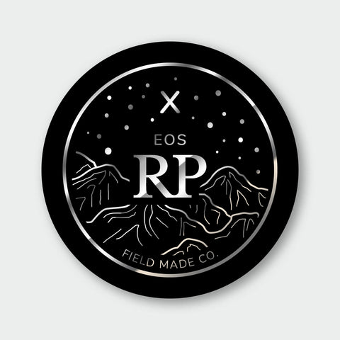 Camera Indicator for Canon RF - Silver Foil