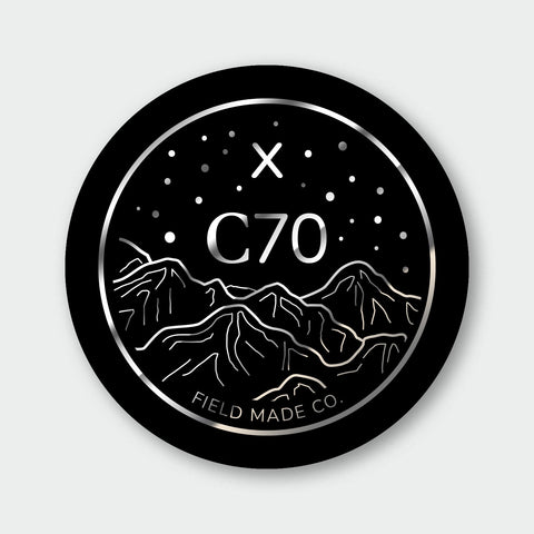 Camera Indicator for Canon RF - Silver Foil