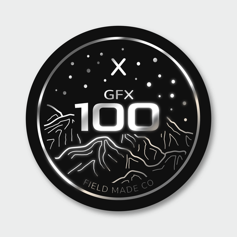 Camera Indicator for Fujifilm GFX - Silver Foil