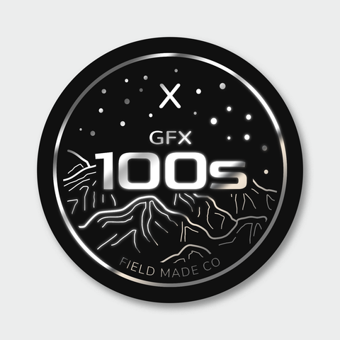 Camera Indicator for Fujifilm GFX - Silver Foil