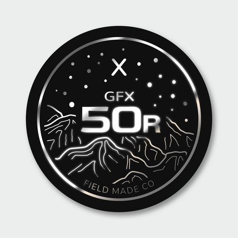 Camera Indicator for Fujifilm GFX - Silver Foil
