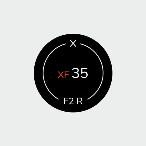 Pro Lens Indicator Sticker for Fujifilm XF - Single
