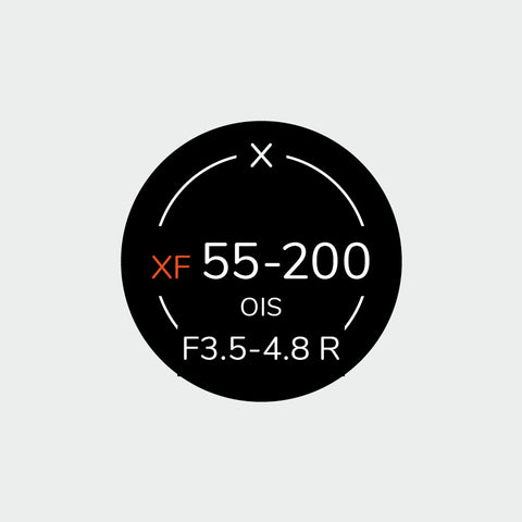 Pro Lens Indicator Sticker for Fujifilm XF - Single