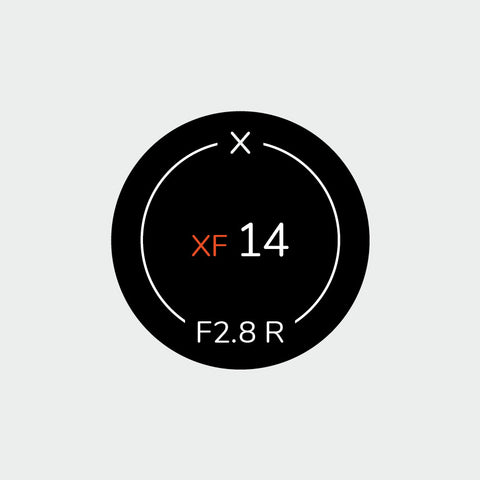 Pro Lens Indicator Sticker for Fujifilm XF - Single