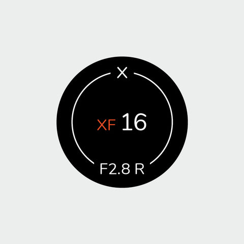 Pro Lens Indicator Sticker for Fujifilm XF - Single