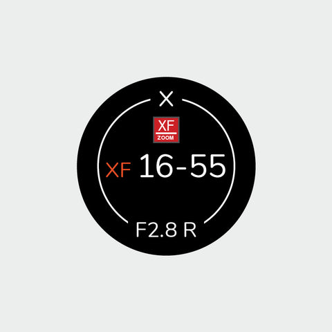 Pro Lens Indicator Sticker for Fujifilm XF - Single