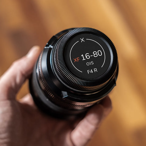 Field Made lens identification stickers for Fuji film XF Lens caps