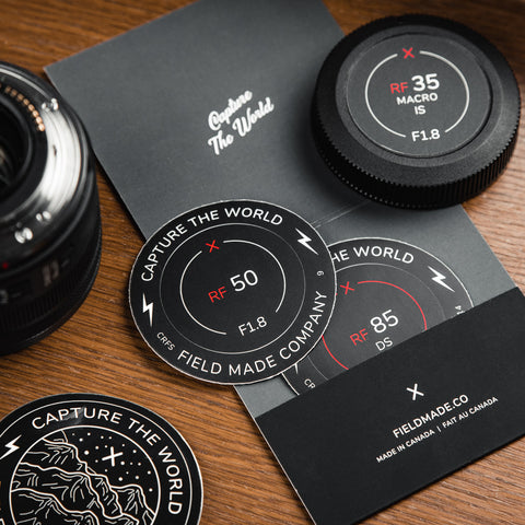 Pro Lens Indicator Sticker for Canon RF - Single