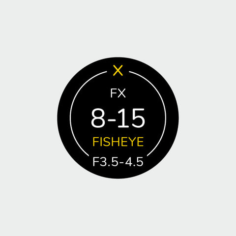 Pro Lens Indicator Sticker for Nikon FX - Single