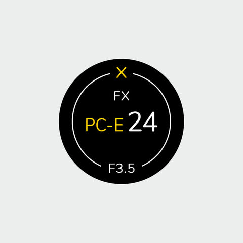 Pro Lens Indicator Sticker for Nikon FX - Single