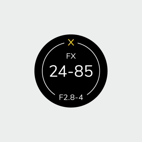 Pro Lens Indicator Sticker for Nikon FX - Single