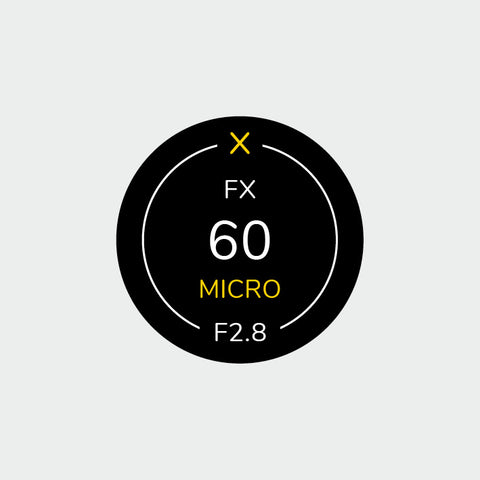 Pro Lens Indicator Sticker for Nikon FX - Single