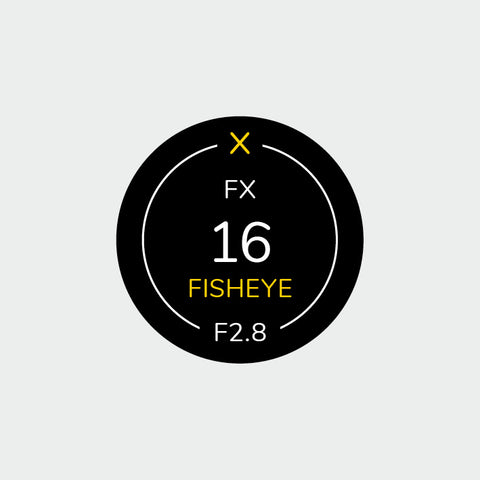 Pro Lens Indicator Sticker for Nikon FX - Single