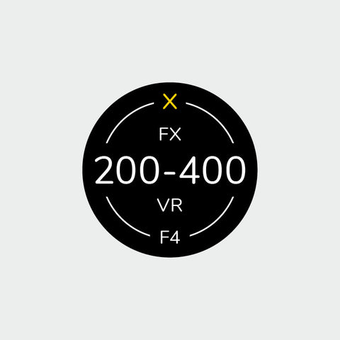 Pro Lens Indicator Sticker for Nikon FX - Single