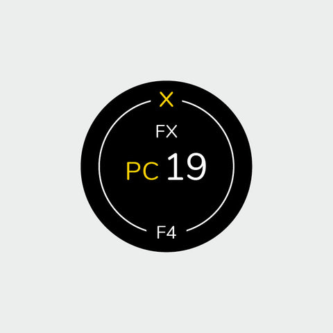 Pro Lens Indicator Sticker for Nikon FX - Single