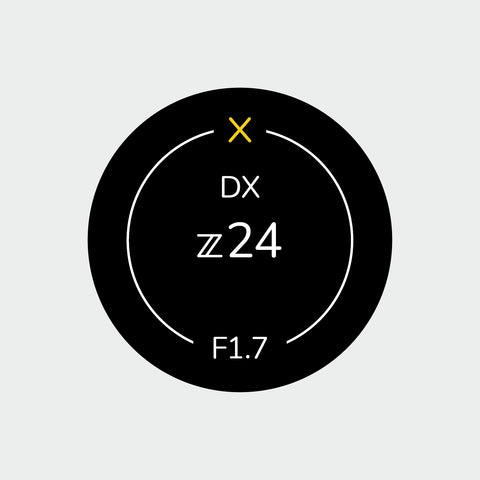Pro Lens Indicator Sticker for Nikon Z - Single