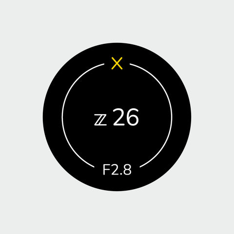 Pro Lens Indicator Sticker for Nikon Z - Single