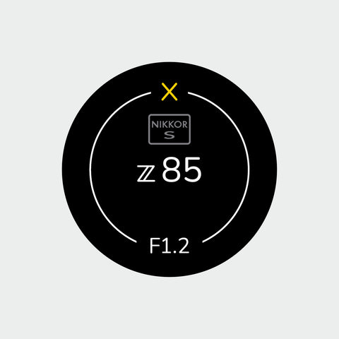 Pro Lens Indicator Sticker for Nikon Z - Single