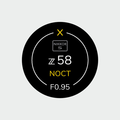 Pro Lens Indicator Sticker for Nikon Z - Single