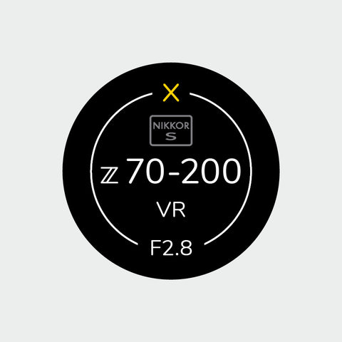 Pro Lens Indicator Sticker for Nikon Z - Single